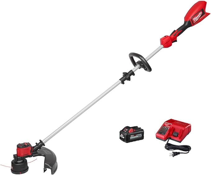 Milwaukee M18 Brushless String Trimmer Kit w Battery and Charger 2828-21