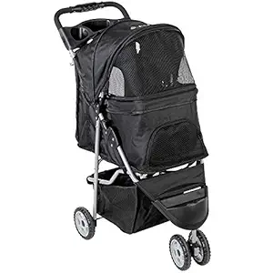 VIVO 3 Wheel Pet Stroller for Cat, Dog