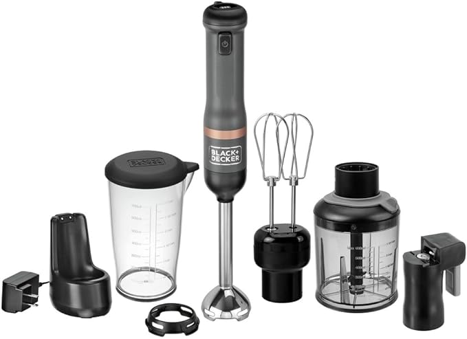 BLACK+DECKER Kitchen Wand Cordless Immersion Blender