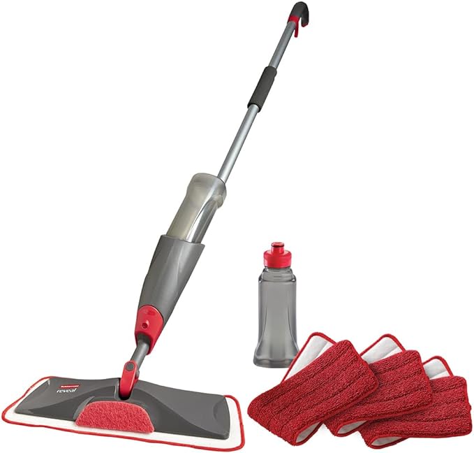 Rubbermaid Reveal Spray Mop Floor Cleaning Kit