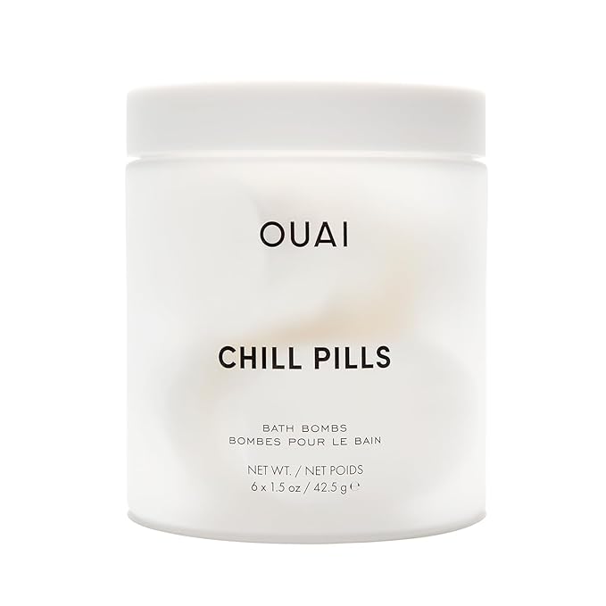 OUAI Chill Pills Bath Bombs for Dry Skin