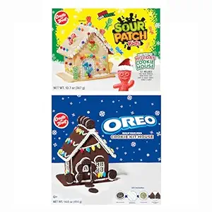 Create-A-Treat Holiday Cookie House Decorating Kits