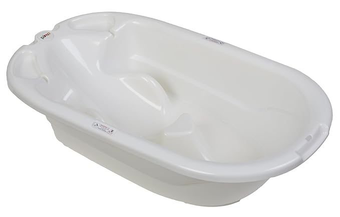 Primo Eurobath 2 Stage Baby Bath Tub, White