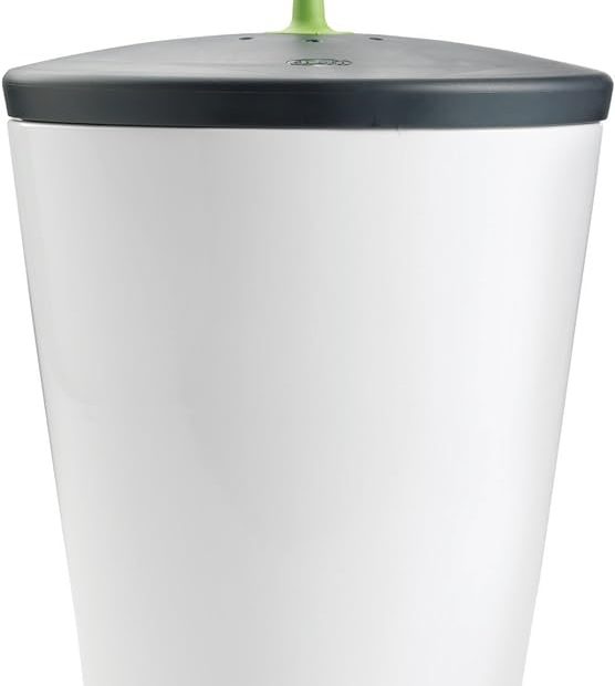 Chefn 401 420 120 Ecocrock Counter Compost Bin Black And White 3.3 Liter 1