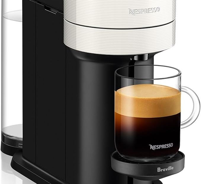 Nespresso Vertuo Next Coffee And Espresso Maker By Delonghi, White