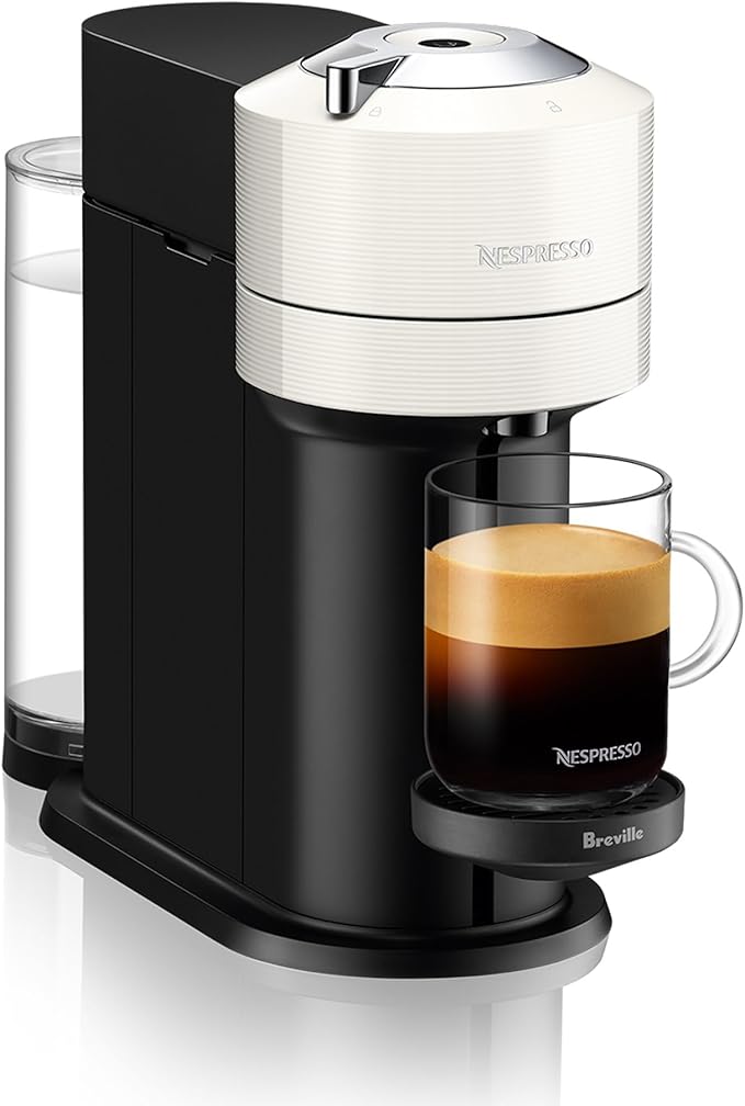 Nespresso Vertuo Next Coffee and Espresso Maker by DeLonghi, White