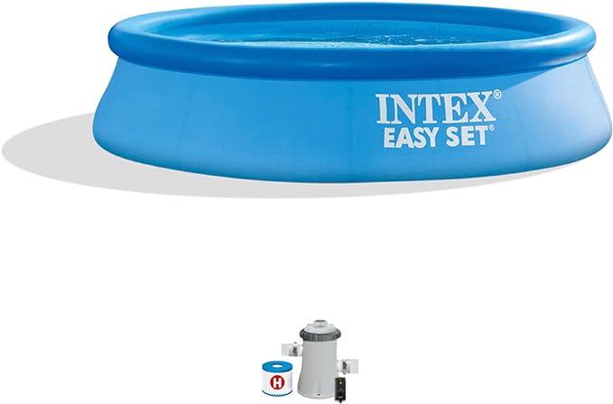 INTEX Easy Set Inflatable Swimming Pool Set