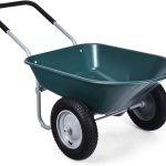 Goplus Dual Wheel Heavy Duty Garden Cart