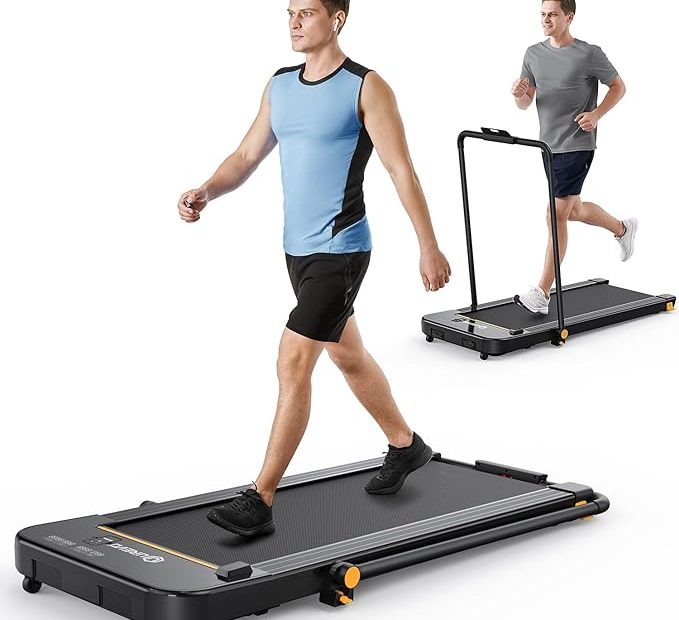 Urevo 2 In 1 Under Desk Treadmill