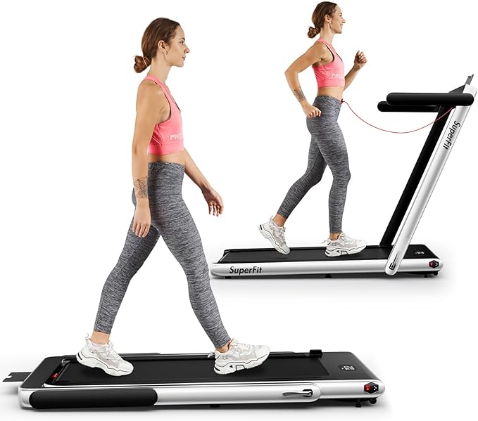 Goplus 2 in 1 Folding Treadmill