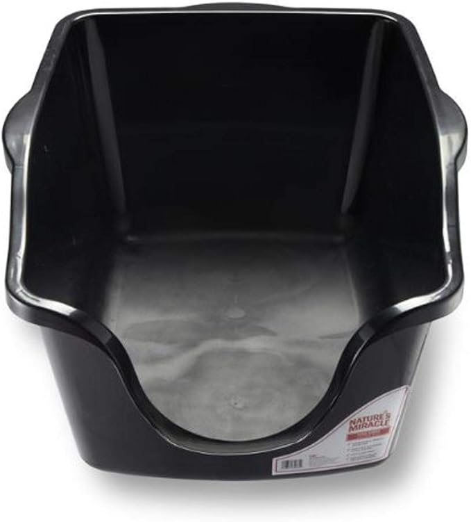 Natures Miracle High-Sided Litter Box, 23 x 18.5 x 11 inches