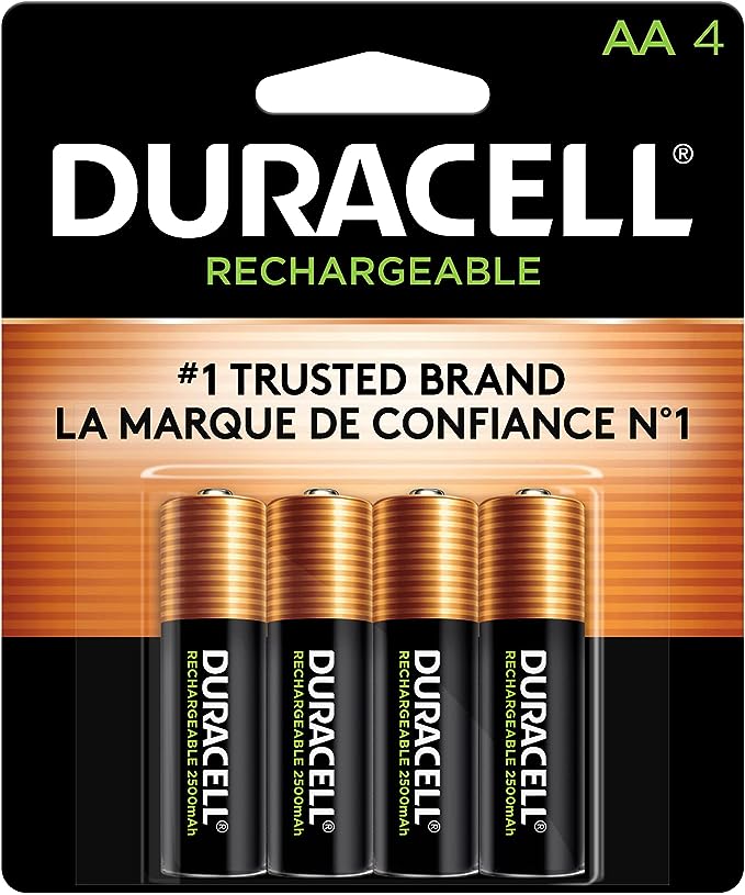 Duracell Rechargeable AA Batteries