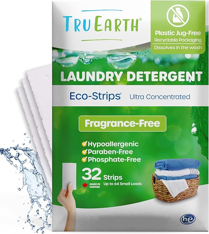 Tru Earth Compact Dry Laundry Detergent Sheets