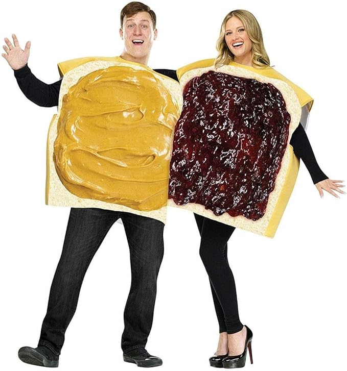 Peanut Butter and Jelly Couple Costume