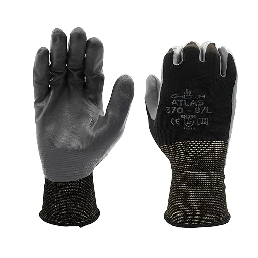 SHOWA Atlas Nitrile Palm Coating Glove