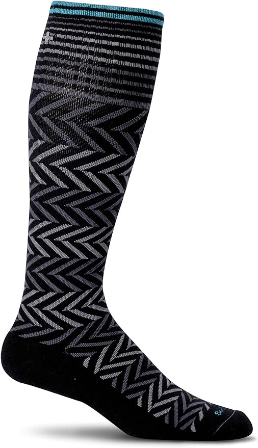 Sockwell Womens Chevron Moderate Graduated Compression Sock