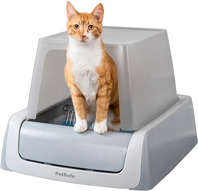 PetSafe ScoopFree Crystal Plus Self-Cleaning Cat Litter Box