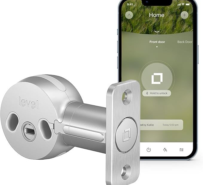 Level Bolt Smart Deadbolt Lock For Keyless Lock Entry