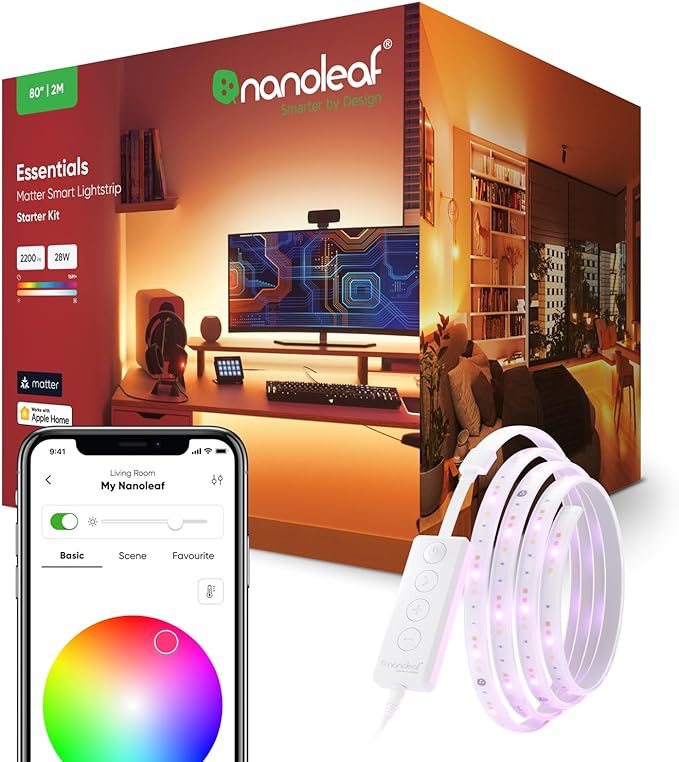 Nanoleaf Essentials Smart LED Lightstrip 80 Smarter Kit