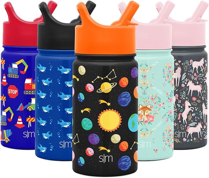 Simple Modern Kids Water Bottle With Straw