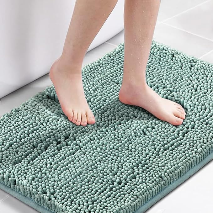 H.VERSAILTEX Bathroom Rug Shag Shower Mat