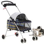 Bestpet Pet Stroller For Cats And Dogs