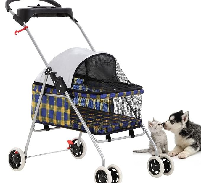 Bestpet Pet Stroller For Cats And Dogs