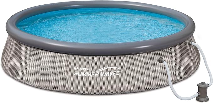 Summer Waves Quick Set Inflatable Above Ground Swimming Pool