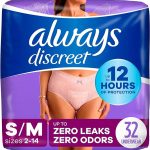 Always Discreet Adult Incontinence Underwear For Women