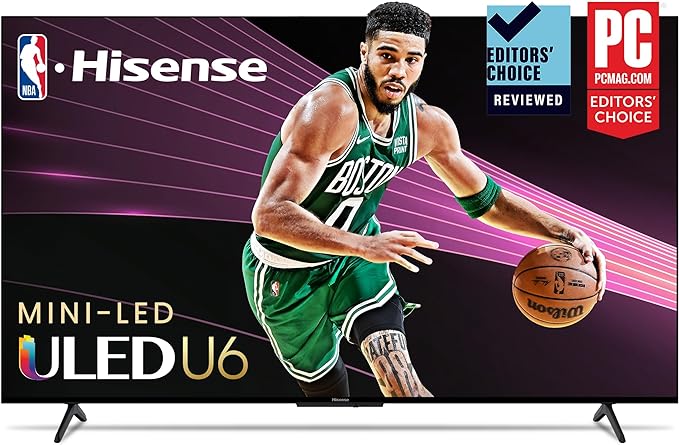 Hisense 55-Inch ULED 4K UHD Google Smart TV (55U6K)