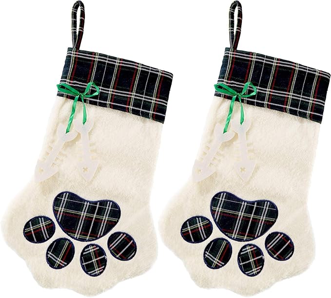 Jetec Christmas Pet Stockings