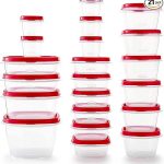 Rubbermaid 42 Piece Food Storage Containers With Lids