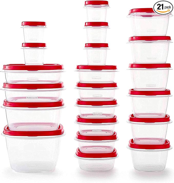 Rubbermaid 42-Piece Food Storage Containers with Lids