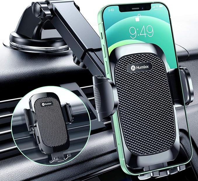 Humixx Phone Mount For Car Universal Hands Free Phone Holder