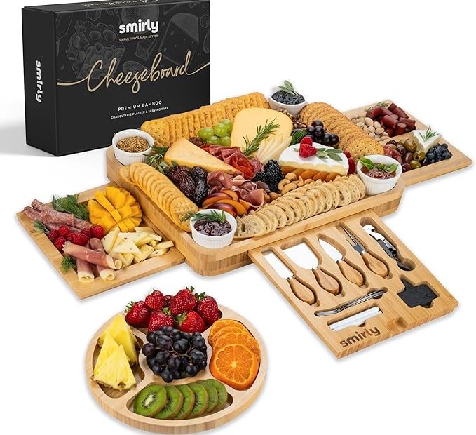 Smirly Charcuterie Boards Gift Set