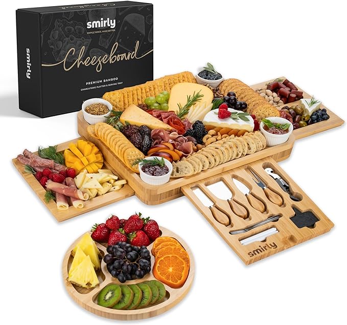 SMIRLY Charcuterie Boards Gift Set