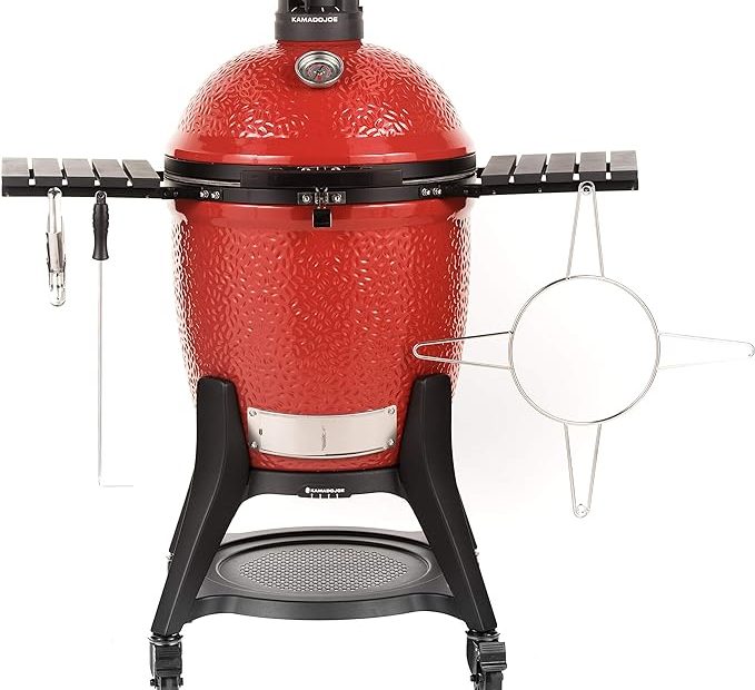 Kamado Joe Classic Joe Series Iii Charcoal Grill & Smoker