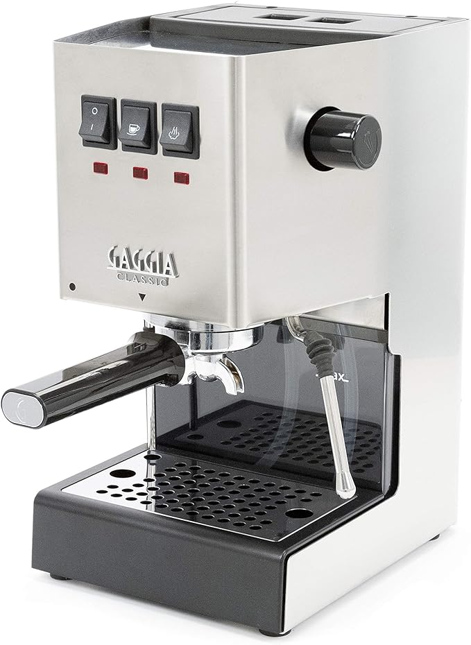 Gaggia RI9380/46 Classic Evo Pro, Small, Brushed Stainless Steel