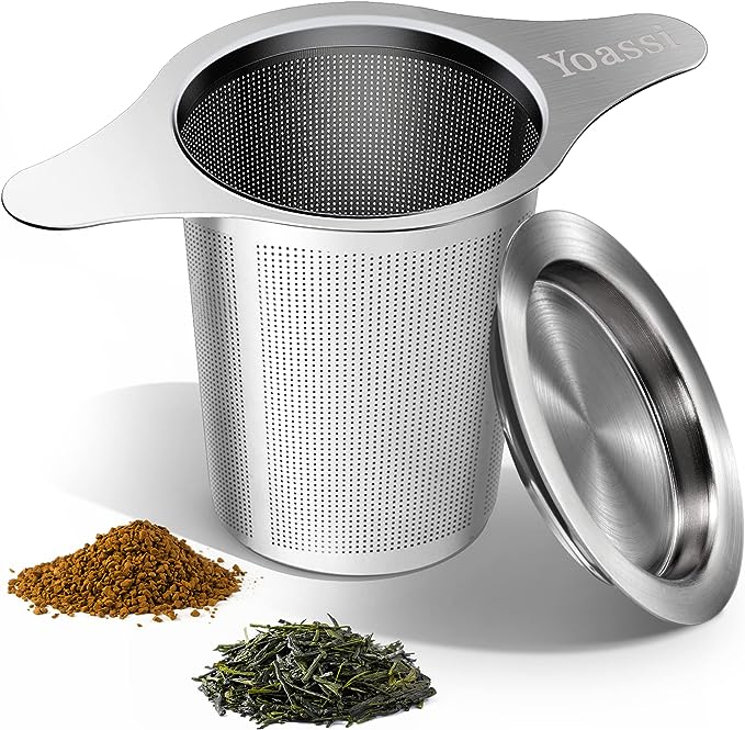 Yoassi Stainless Steel Tea Infuser Mesh Strainer