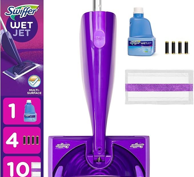 Swiffer Wetjet All In One Mopping Cleaner Starter Kit