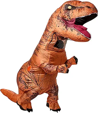 Rubies Adult Inflatable T Rex Dinosaur Costume